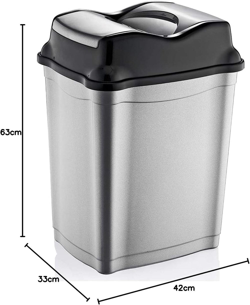 Hobby Life Whirlpool Dustbin - 16 L, White | Full House Lebanon