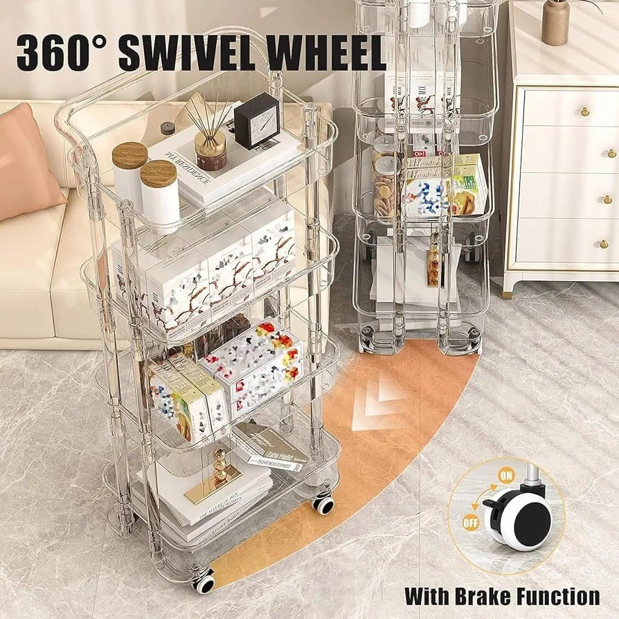 Acrylic Rolling Carts | Full House Lebanon