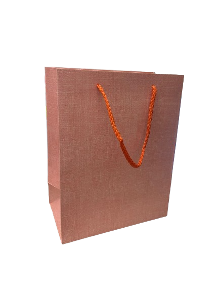 Fabric Like Texture Gift Bag - Small, Dark Purple | Full House Lebanon