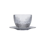 Glass Bowls Set with Saucers (12 Pcs) | Full House Lebanon