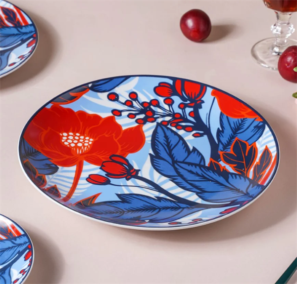 Blue & Red Dinnerware - Mug | Full House Lebanon