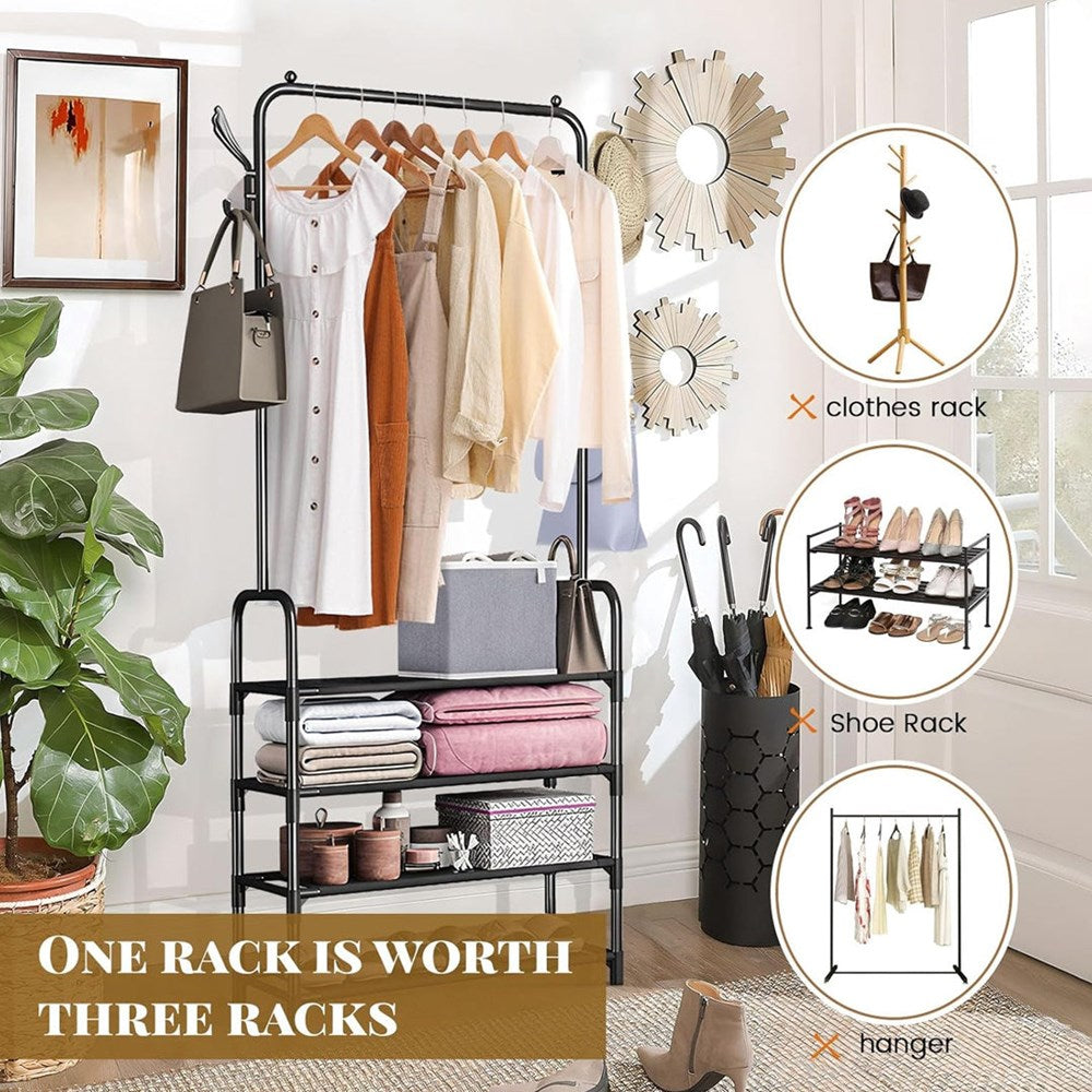 Upper Coat Hanger with 4 lower Shelves | Full House Lebanon