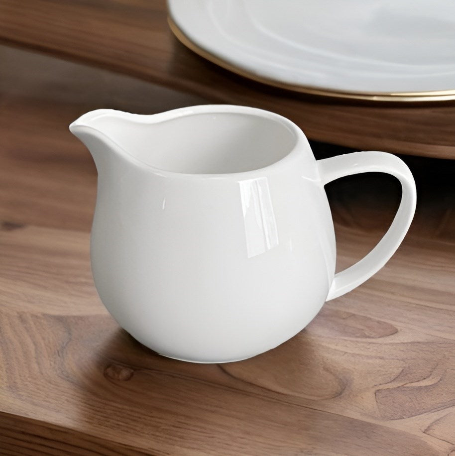 Ceramic White Milk Jug 330 ml | Full House Lebanon