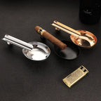 Portable Cigar Ashtray - Silver | Full House Lebanon