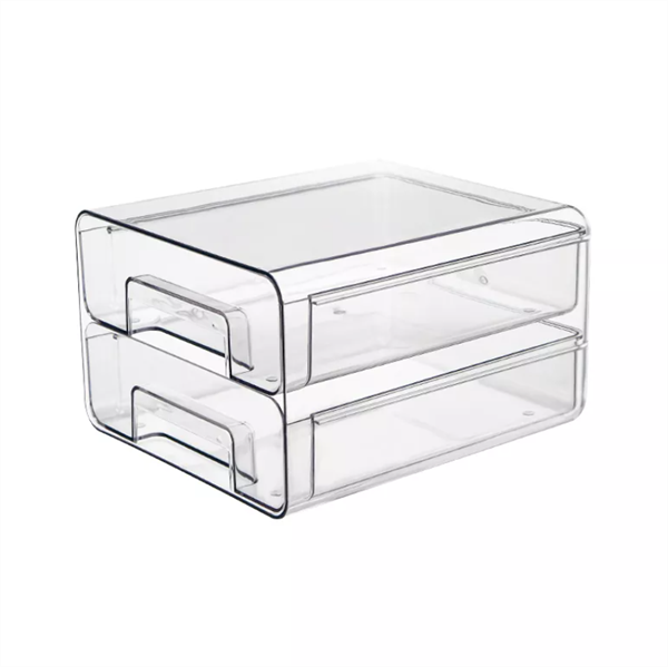 Acrylic Drawer Fridge Organizer - 1 Layer with Strainer | Full House Lebanon