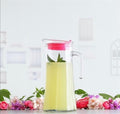 Glass juice pitcher with lid | Full House Lebanon