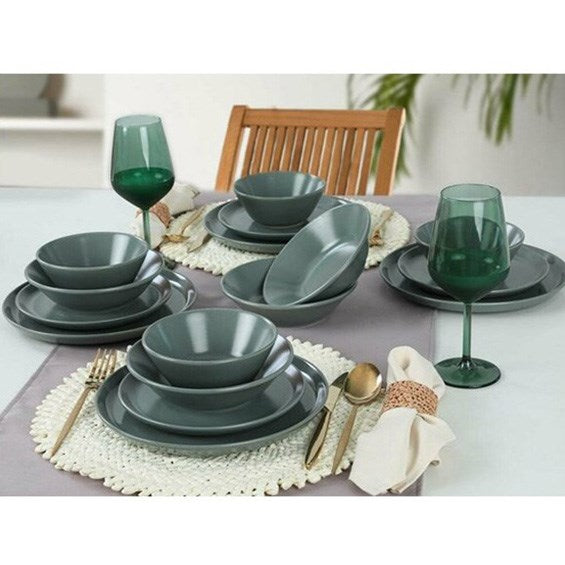 Keramika Dinner Set (16 Pcs) - Off-White | Full House Lebanon