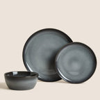 Dosthoff Smoky Grey Dinnerware Collection – Sold Per Piece - Flat plate | Full House Lebanon