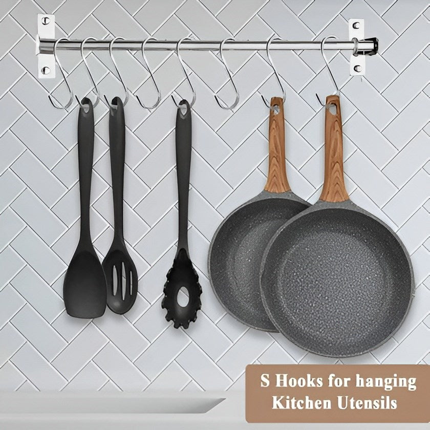 S Shape Stainless Hanging Hooks - Large | Full House Lebanon
