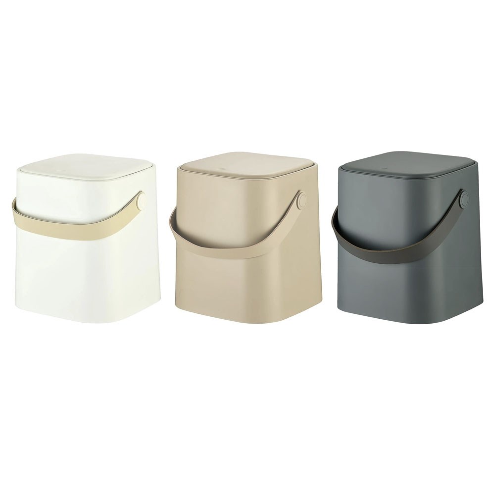 Tuffex Plastic Magic Dustbin - 4 L, Black | Full House Lebanon