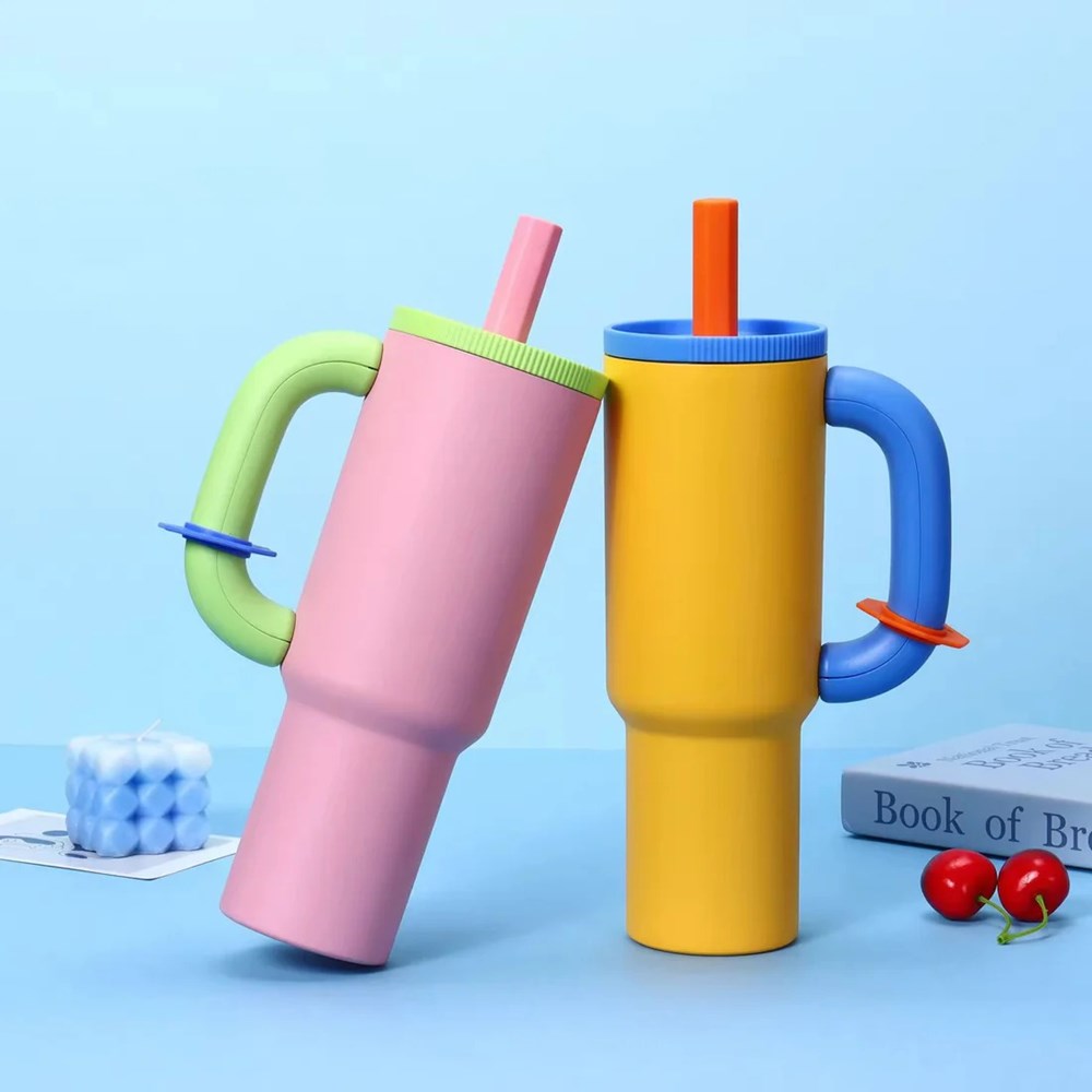 Stainless Steel Insulated Tumbler with Straw | Full House Lebanon