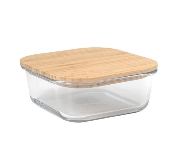 Square Bamboo-Lid Food Containers | Full House Lebanon