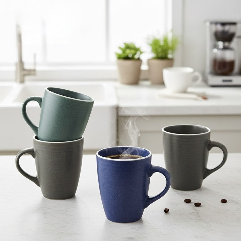 Porcelain Mug - Grey | Full House Lebanon