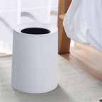Double Layer Trash Can - Large, Light Grey | Full House Lebanon
