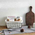 Storage Baskets with Linen Cloth | Full House Lebanon