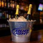 Bud Light Metal Ice Bucket | Full House Lebanon