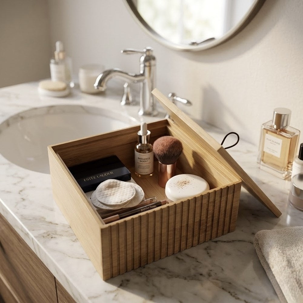 Multipurpose  Bamboo Storage  Box | Full House Lebanon