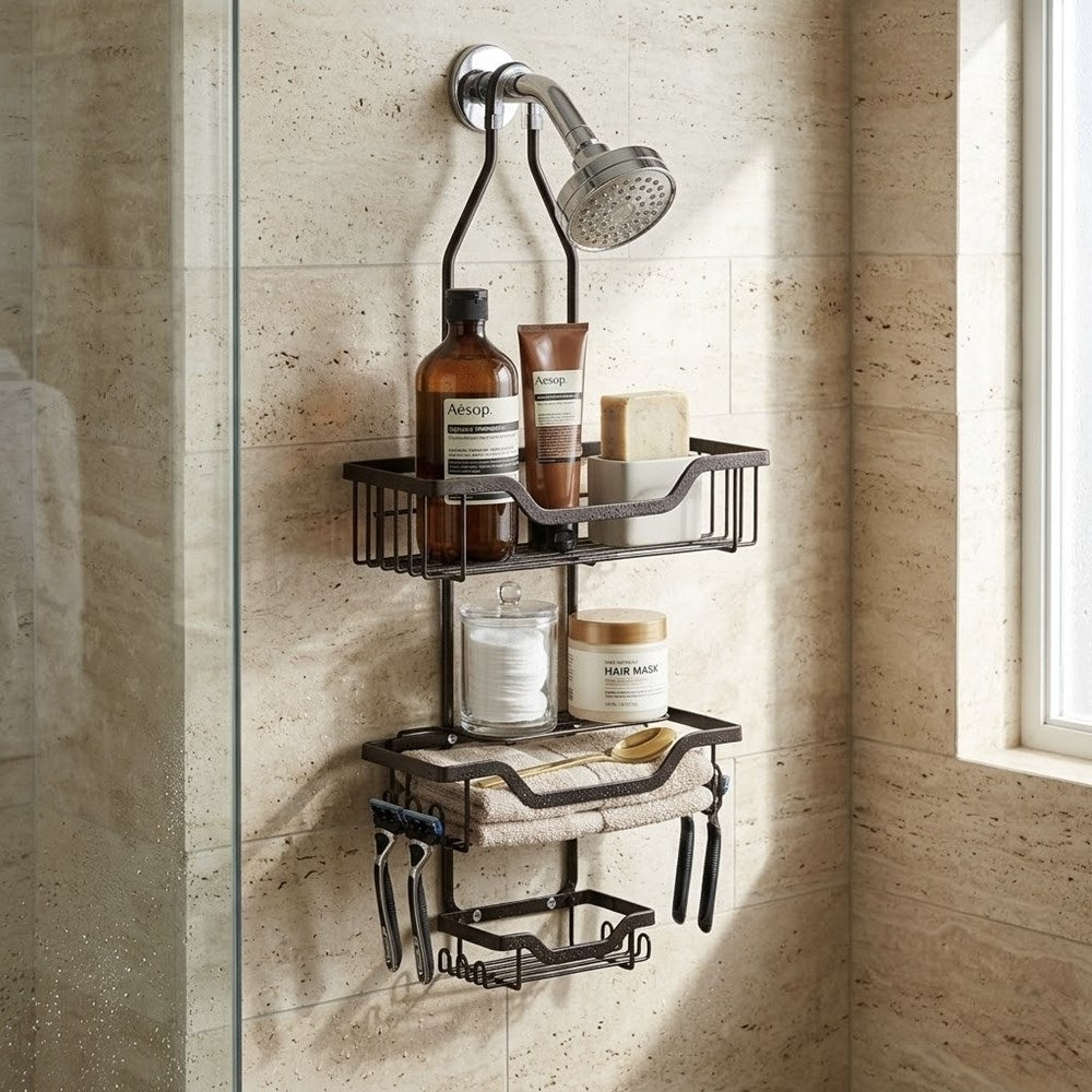 3-Tier Hanging Shower Caddy | Full House Lebanon