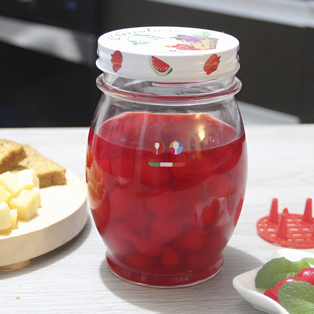 Borgonovo Glass Storage Jar With Lid | Full House Lebanon