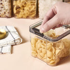 Airtight Acrylic Containers with Black Clips - 1800 ml | Full House Lebanon