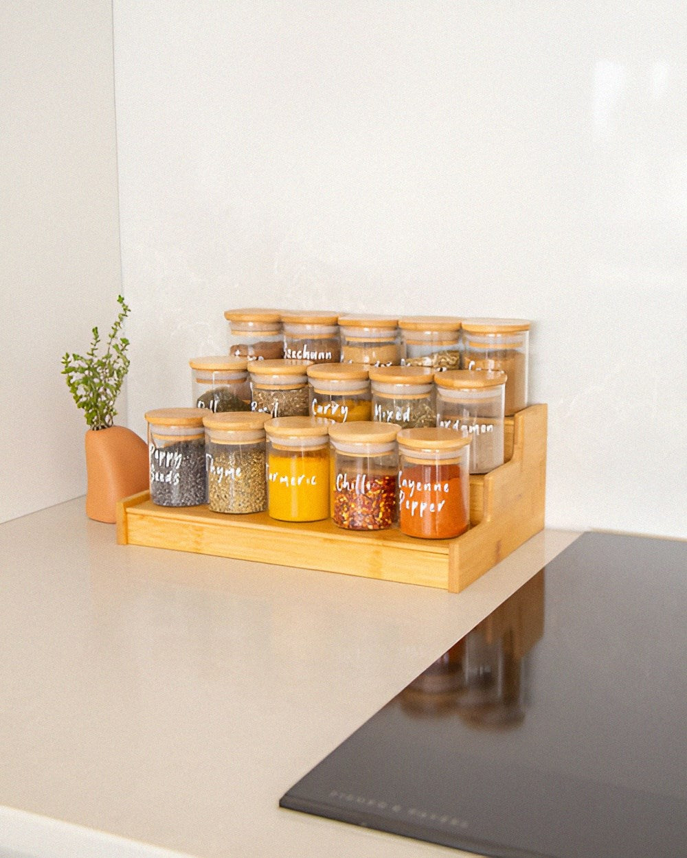Expandable Bamboo Spice Rack | Full House Lebanon