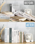 Clear Acrylic Bookends Supports (2 Pcs) | Full House Lebanon