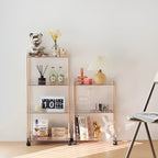 Acrylic Rolling Cart - 4-Tier | Full House Lebanon