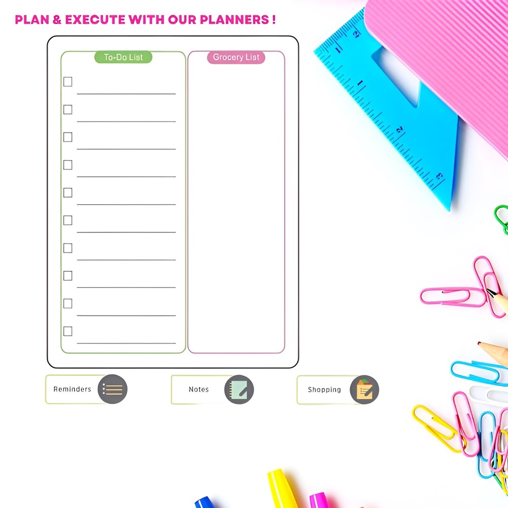 Magnetic To-Do & Grocery List | Full House Lebanon