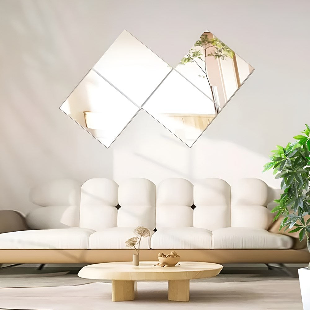 Self Adhesive Non Glass Rectangular Mirror | Full House Lebanon