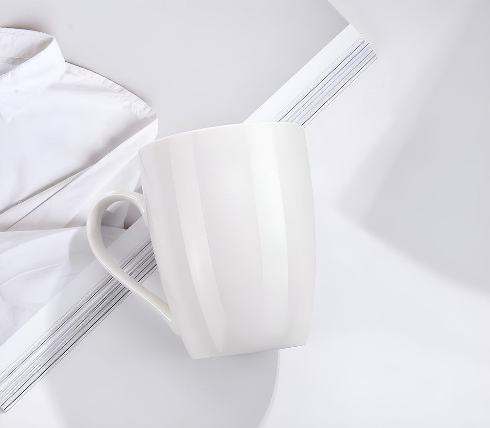 White Porcelain Mug 350 ml | Full House Lebanon