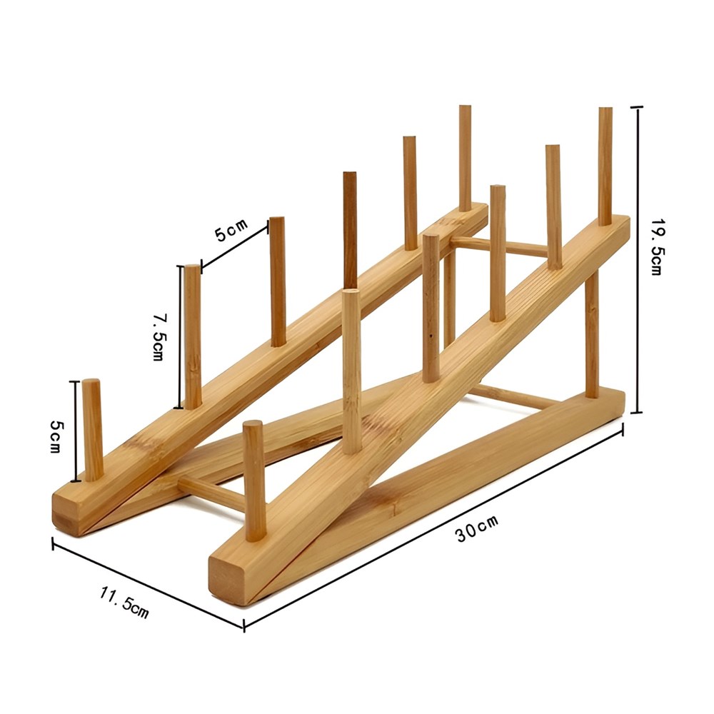 Wooden Dishes & Cups Holder | Full House Lebanon