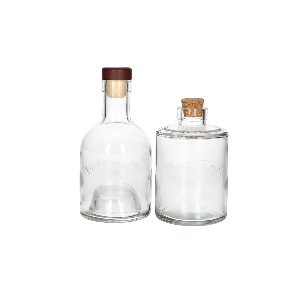 Stackable Glass Dispenser Set (2 Pcs) | Full House Lebanon