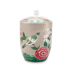 Pip Studio Blushing Birds Storage Jar Khaki | Full House Lebanon