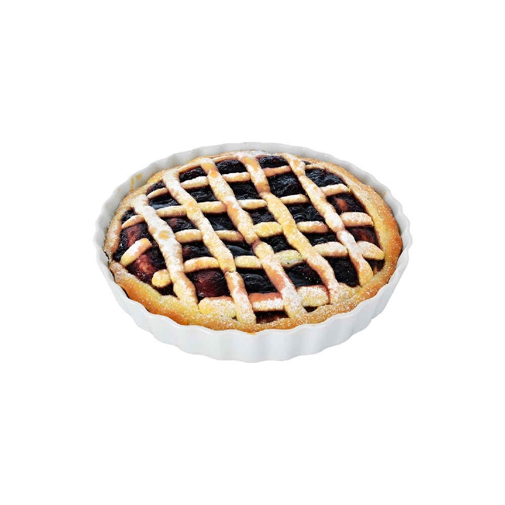 Fluted Porcelain Dish - Large | Full House Lebanon