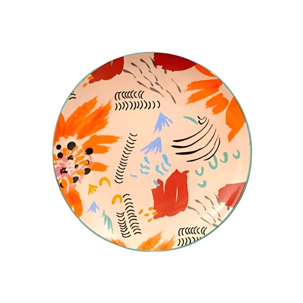 Patterned Porcelain Dinnerware - Dessert Plate | Full House Lebanon