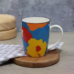 Floral Porcelain Dessert Plate & Mug | Full House Lebanon