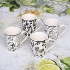 Black Flowers Mug - 4 | Full House Lebanon
