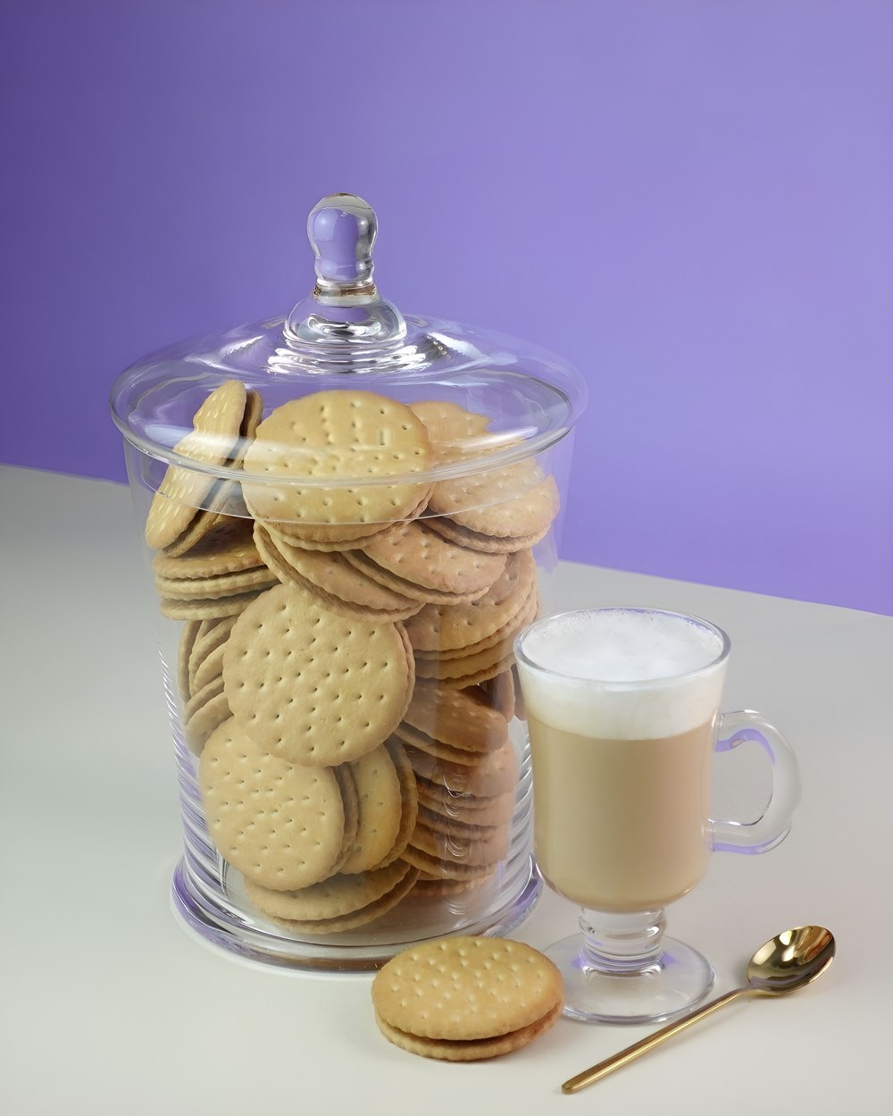 Decorative Glass Cookie Jar | Full House Lebanon