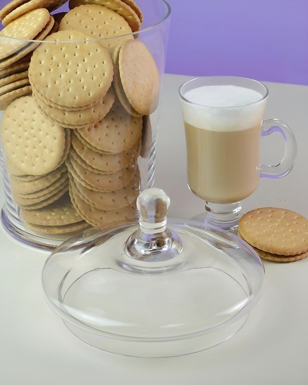 Decorative Glass Cookie Jar | Full House Lebanon