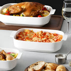 Rectangular Porcelain Casserole - Medium | Full House Lebanon