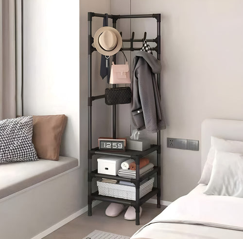 2 in 1 Corner Clothes Rack | Full House Lebanon