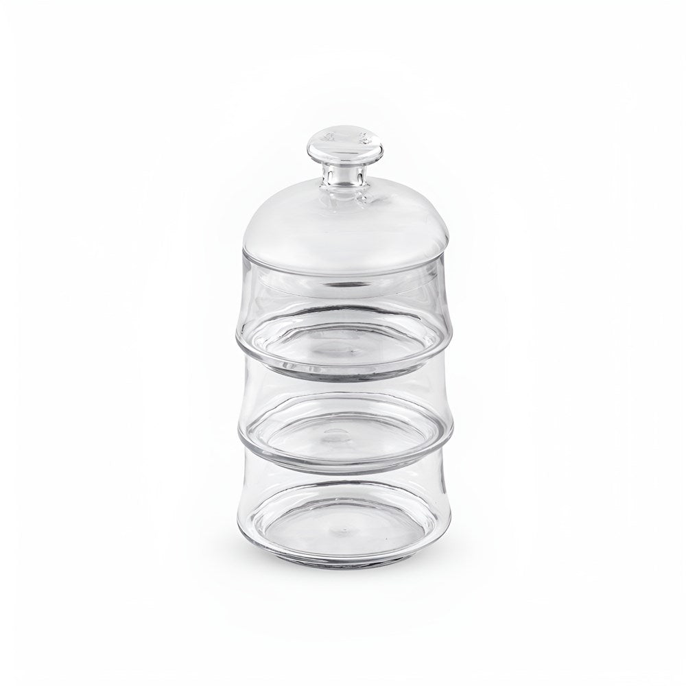 Glass Candy Jar - 3 Tier | Full House Lebanon