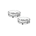 LAV KARINA Glass Ashtray Set (2 Pcs) | Full House Lebanon