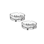 LAV KARINA Glass Ashtray Set (2 Pcs) | Full House Lebanon