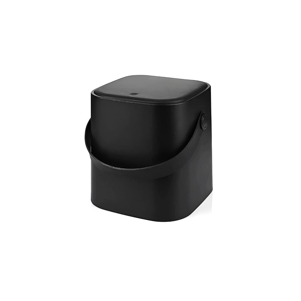 Tuffex Plastic Magic Dustbin - 8 L, Black | Full House Lebanon