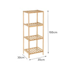 4 Tier Wooden Storage Rack | Full House Lebanon