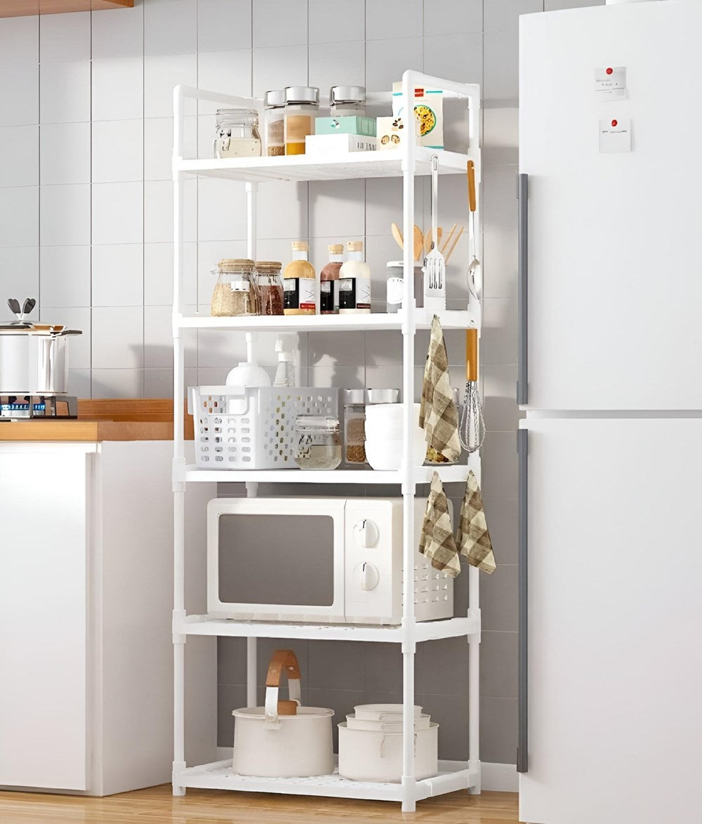 Multi-purpose Storage Rack - 2 Tier, Black | Full House Lebanon