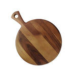 Premium Acacia Wood Round Serving Board | Full House Lebanon