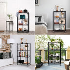 Foldable Multi-purpose Metal Shelving Units with Wheels | Full House Lebanon