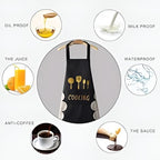 Waterproof Kitchen Apron - Black | Full House Lebanon